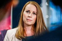 Centerpartiet har beslutat att i stora delar ställa sig bakom regeringens proposition om en ny migrationslagstiftning, meddelar partiledaren Annie Lööf. Arkivbild.