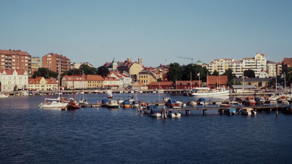 Karlskrona, en framtidsstad kring millennieskiftet.