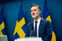 Regeringen fortsätter stärka upp Sveriges försvarsförmåga i ljuset av den ryska invasionen av Ukraina, säger finansmarknadsminister Max Elger (S). Arkivbild.