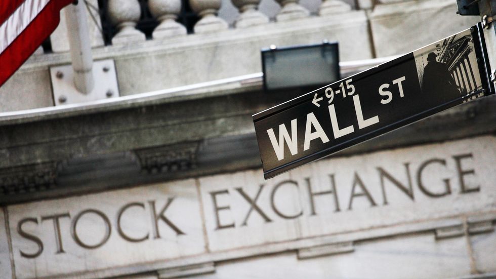 Två av tre ledande index steg på New York-börsen. Arkivbild.