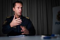 Polismästare Max Åkerwall säger att polisen lyckats korta sina utredningstider väsentligt.