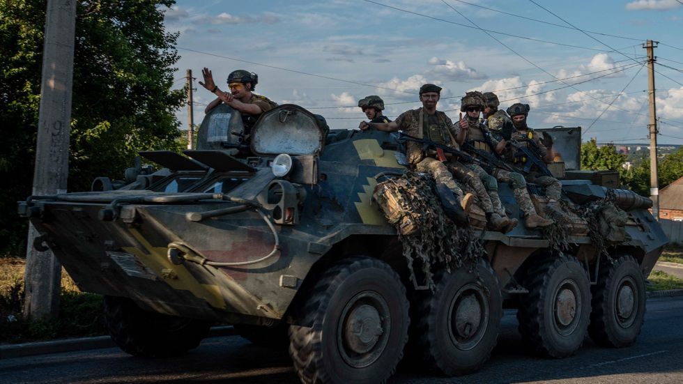 Ukraina har inlett sin motoffensiv.