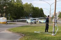 En man har skjutits till döds i Eskilstuna.