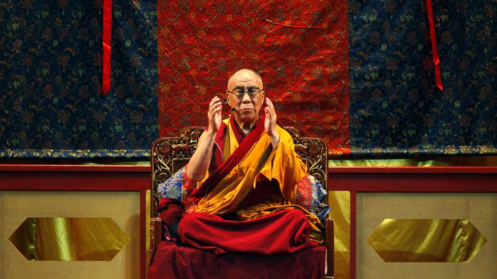 Dalai lama fyller 80 år.
