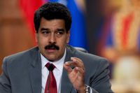 Venezuelas president Nicolas Maduro.