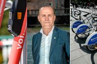Trafikborgarrådet Daniel Helldén beklagar att det kommer saknas hyrcyklar i Stockholm även 2020.