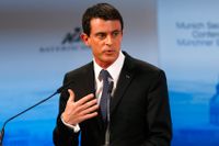 Frankrikes premiärminister Manuel Valls.