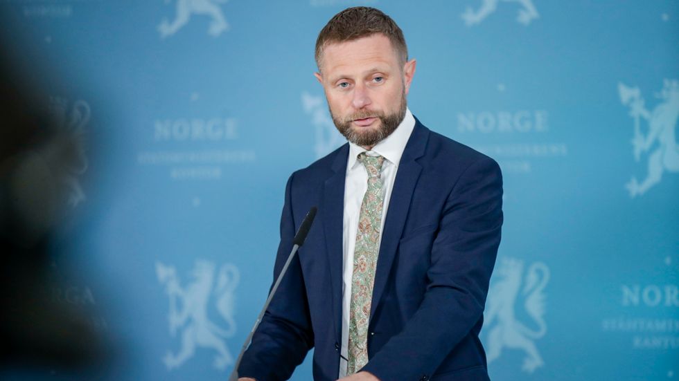Norges hälsominister Bent Høie (H). Arkivbild.