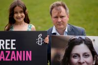 7-åriga dottern Gabriella och maken Richard Ratcliffe har kampanjat för att Nazanin Zaghari-Ratcliffe skulle släppas fri.