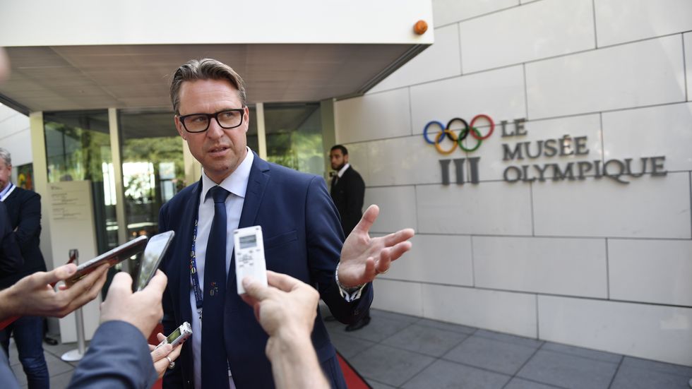 Mats Årjes lämnar sitt uppdrag som ordförande i Sveriges olympiska kommitté. Arkivbild.