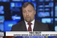 Nils Bildt i Fox News-inslaget.