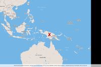 En kraftig jordbävning har inträffat i Papua Nya Guinea.