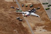Asiana Flight 214 kraschade vid San Franciscos flygplats.