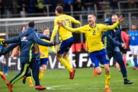 Sverige hyllas efter VM-avancemanget.