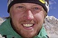 Tomas Olsson uppe på Mount Everest.