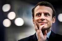 Den liberale presidentkandidaten Emmanuel Macron.
