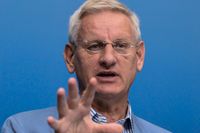 Tidigare utrikesminister och statsminister Carl Bildt (M). Arkivbild.