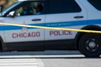 Minst 13 personer har skjutits på en fest i Chicago. Arkivbild tagen i annat sammanhang.