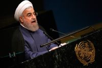 Irans president: Så kan vi lösa krisen i Mellanöstern
