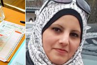Hutaf Aljojo är utbildad läkare och gynekolog i Syrien, men lyckas inte få läkarlegitimation i Sverige.