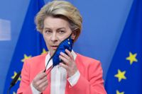 EU-kommissionens ordförande Ursula von der Leyen meddelar i Bryssel att samtalen fortsätter – med 19 dagar till den verkliga brexiten.