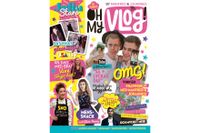 Omslaget på den nya ungdomstidningen ”Oh My Vlog”