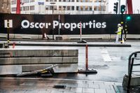 Polis har genomfört en razzia mot fastighetsbolaget Oscar Properties kontor.