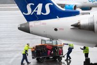 Flygningen från Gambia till Sverige genomfördes av SAS. Arkivbild.