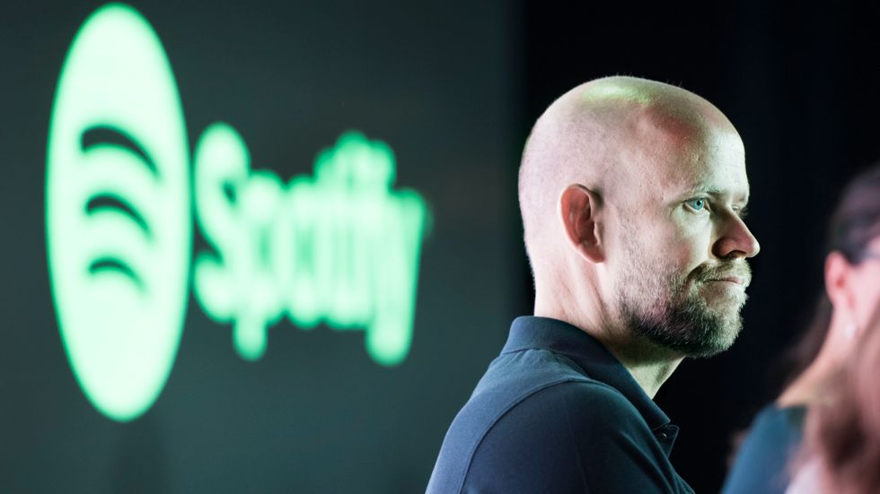 Spotifygrundaren Daniel Ek och hans närmaste medarbetare  berättade om framtiden under ett event på måndagskvällen.
