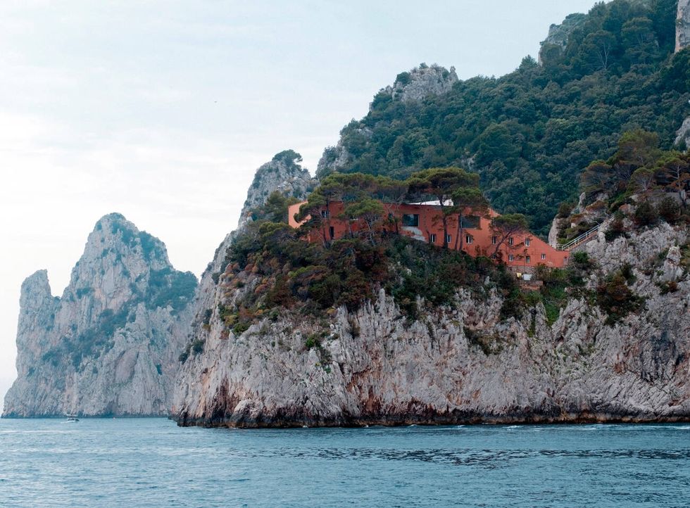 Casa Malaparte på Capri.