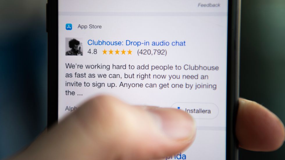I nya appen Clubhouse kommunicerar man med andra människor i så kallade rum.