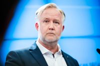 Liberalernas ledare Johan Pehrson slipper sista platsen i TV4 Väljaropinion. Arkivbild.