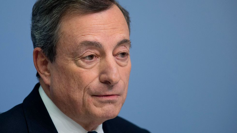 ECB-chefen Mario Draghi. Arkivbild.