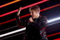 Det "känns jättebra" säger Benjamin Ingrosso, Sveriges bidrag i Eurovision Song Contest, efter andra repetitionen på plats.