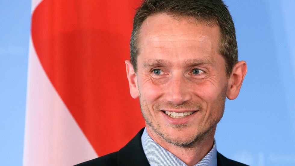 Danmarks utrikesminister Kristian Jensen.