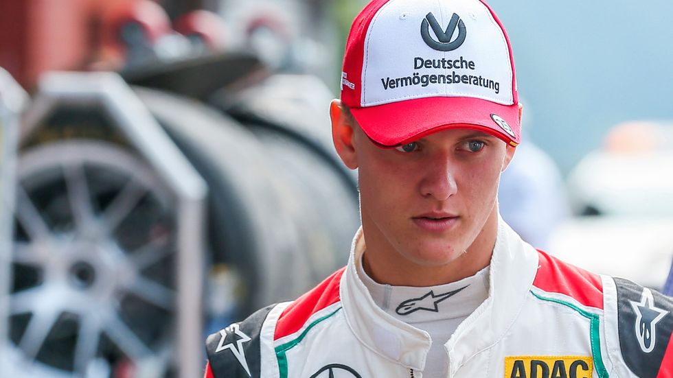 Mick Schumacher, son till F1-legendaren Michael Schumacher, har vunnit årets formel 3-mästerskap. Arkivbild.