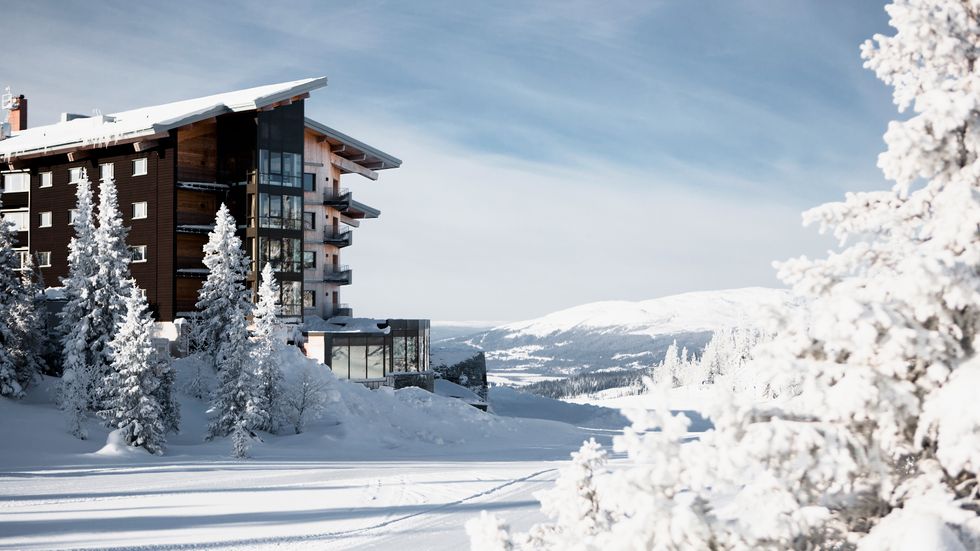 Copperhill Mountain Lodge i Åre är ett av Sveriges främsta fjällhotell.