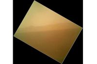 Första färgkortet från Mars, taget av NASA:s curiosity. Bilden är suddig på grund av damm på kamerans lins. Bilden uppges visa nedslagsplatsen för rovern.