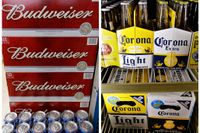 Budweiser och Corona ingår bland Anheuser-Busch Inbevs varumärken.