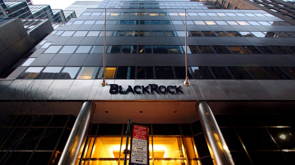 Blackrocks förvaltade kapital har lyft till över 10 000 miljarder dollar i börsyran, den högsta nivån någonsin. Arkivbild