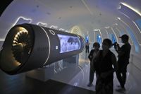 ”Hyperloop” presenterades på Dubai Expo 2020. 