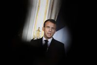 Frankrikes president Emmanuel Macron, Arkivbild.