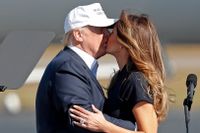 Donald Trump med hustrun Melania.