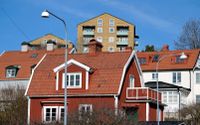 Bostadspriserna i Sverige ökade för fjärde månaden i rad i april. Arkivbild.