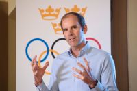 Kampanjchefen för Sveriges OS-kandidatur, Richard Brisius. Arkivbild,