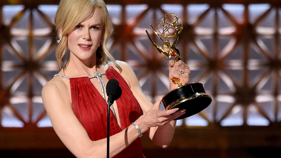 Nicole Kidman vann två Emmys, dels för bästa kvinnliga skådespelare i en miniserie och dels som producent för samma serie: ”Big little lies”.