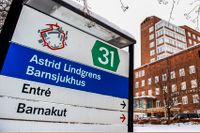 Astrid Lindgrens barnsjukhus. Arkivbild.