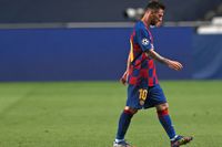 Lionel Messis framtid i Barcelona är osäker. Arkivbild.