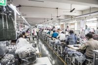 En fabrik i Uttar Pradesh som tillverkar kläder för bland andra H&M.