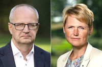 Palle Borgström och Anna Karin Hatt varnar för en negativ spiral för Sveriges bönder. 